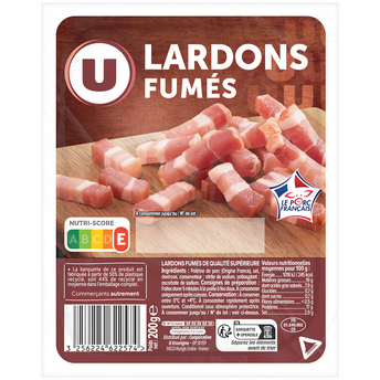 Image de U
Lardons fumés