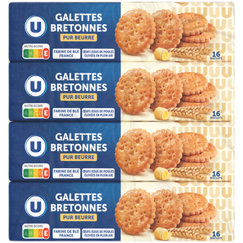 Image de U
Biscuits Galettes bretonnes pur beurre