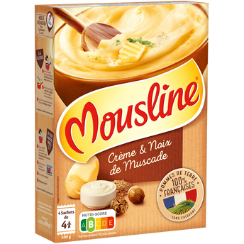 Image de Purée créme noix de muscade MOUSLINE 4 personnes