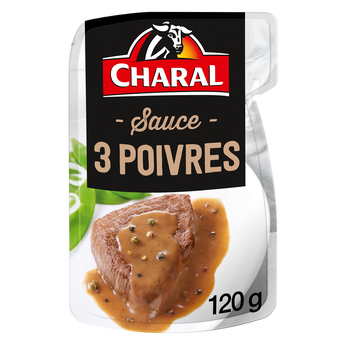 Image de Sauce 3 poivres CHARAL