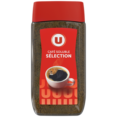 Café soluble Selection - 200g - Super U, Hyper U, U Express - www