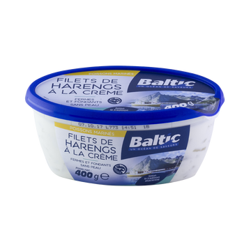 Baltic Filets De Harengs À La Crème Baltic, 400g