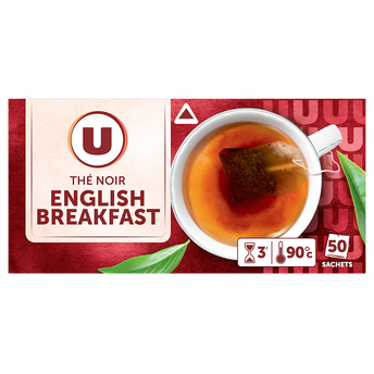 Image de U
Thé English Breakfast  boîte de 50 sachets