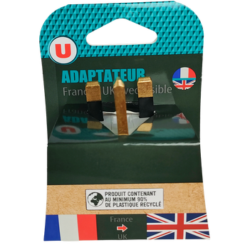 Image de U
Adaptateur U mâle UK/femelle