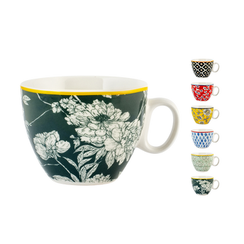 Image de Tasse à thé H&H NBC Colorful 23cl-coloris
