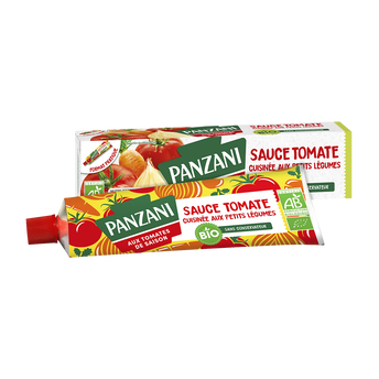 Image de Sauce Tube Tomates cuisinées aux petits légumes BIO PANZANI