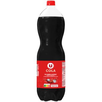Image de U
Boisson gazéifiée saveur cola avec sucre et édulcorant