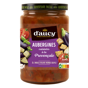 Image de Aubergines cuisinées à la Provençale D'AUCY