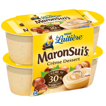 Image de Crème dessert maronSui's LA LAITIERE