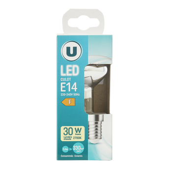 Image de U
Ampoule Led spot R50 30w E14 transparente lumière