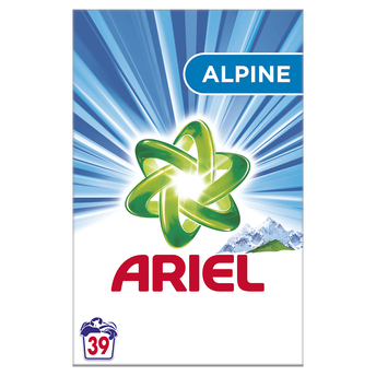 Image de ARIEL - Lessive en poudre - Alpine - 39 lavages - 2.535