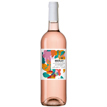 Image de U
Vin rosé Pays d'Oc IGP, Merlot, HVE, - Bouteille
