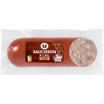 Image de U
Saucisson à l'ail fumé