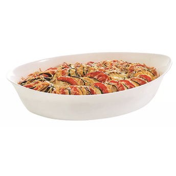 Image de Plat ovale Smart Cuisine 32x20cm blanc