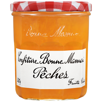 Image de Confiture pêches BONNE MAMAN, bocal de