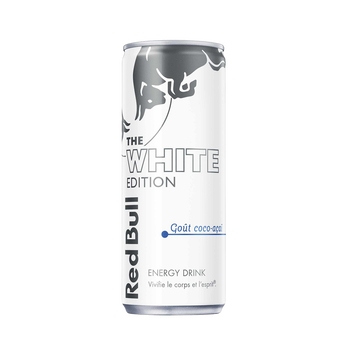 Image de Boisson énergisante goût Coco-Acaï White Edition RED BULL, Canette