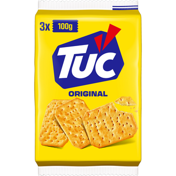 Image de Biscuits apéritifs crackers nature TUC - Paquet de