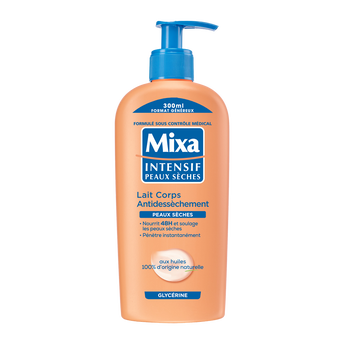 Image de Lait corps antidessèchement MIXA intensif px sèches
