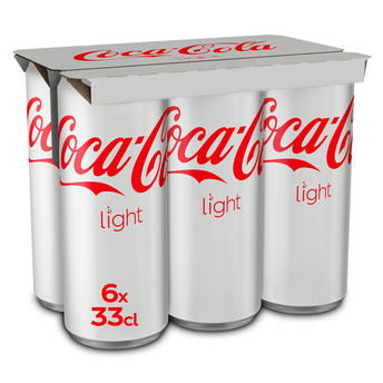 Image de Soda COCA-COLA Light - Pack canettes