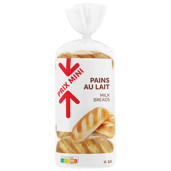Image de Pains au lait PRIX MINI - 350g