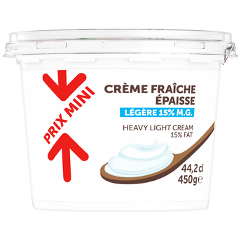 Image de Crème fraîche légère 15%mg PRIX MINI