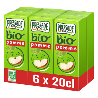 Image de Nectar bio Pomme PRESSADE, 6 briquettes