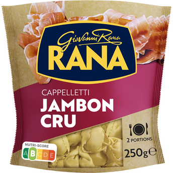 Image de Pâtes Fraiches Cappelletti Jambon cru RANA - le paquet de