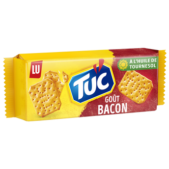Image de Biscuits apéritifs crackers goût bacon TUC - Paquet de
