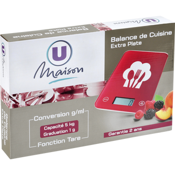 Image de U MAISON
Balance De Cuisine Extra