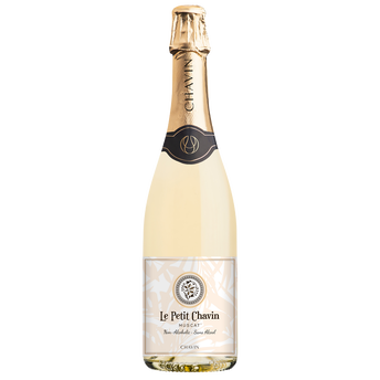Image de Vin sans alcool pétillant Blanc Muscat Le petit Chavin