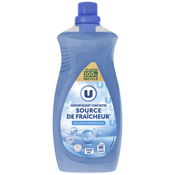 Image de U
Adoucissant concentré parfum source de fraîcheur  60 lavages