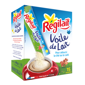 Image de Lait écremé en poudre "Voile de Lait" REGILAT, 15 sticks