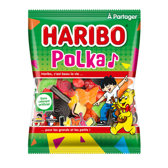 Image de Bonbon Polka HARIBO, sachet