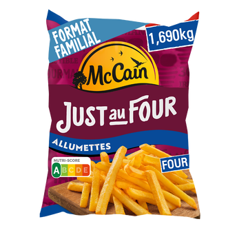 Image de Frites Allumettes Just Au Four MCCAIN