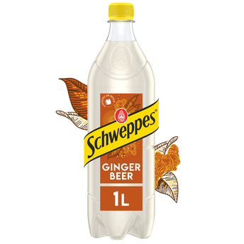 Image de Soda Ginger Beer saveur gingembre SCHWEPPES COLLECTION - la bouteillede
