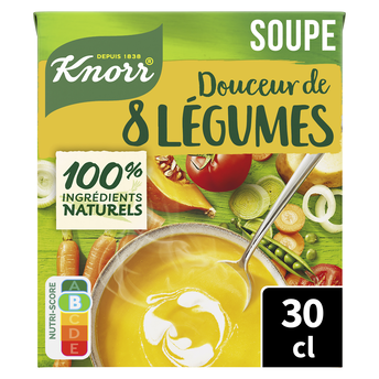 Image de Soupe Douceur de 8 légumes KNORR, brique