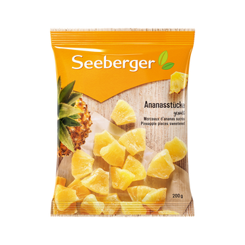 Image de Ananas seché en morceaux, SEEBERGER, sachet