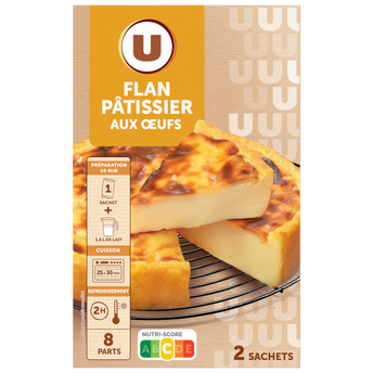 Image de U
Préparation pour flan patissier aux oeufs paquet de