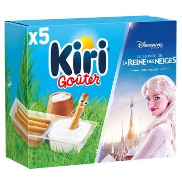 Kiri Fromage Fondu Kiri Goûter - 5 Barquettes 175g