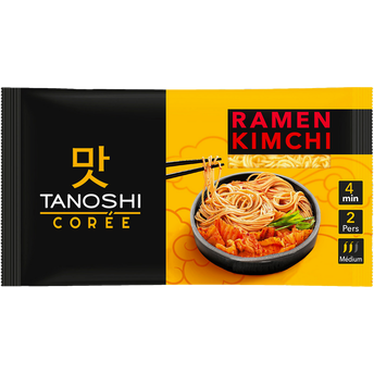 Image de Ramen kimchi TANOSHI sachet