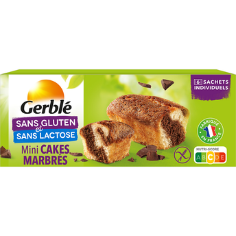 Image de Cake Marbré Sans Gluten GERBLE  -  200