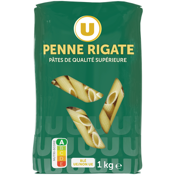 Image de U
Penne Rigate qualité supérieure, sachet de