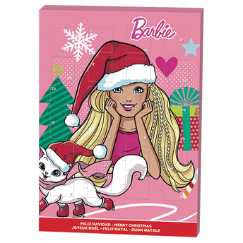 Image de Calendrier de l'avent chocolat barbie