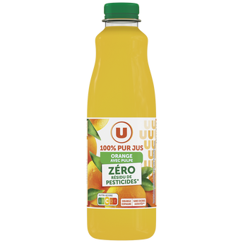 Image de U
Pur jus d'orange avec pulpe ZRP pet