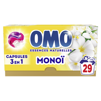 Image de Lessive capsules tahiti OMO - 29