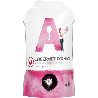 Image de U
Vin rosé Cabernet d'anjou AOP, Pouch