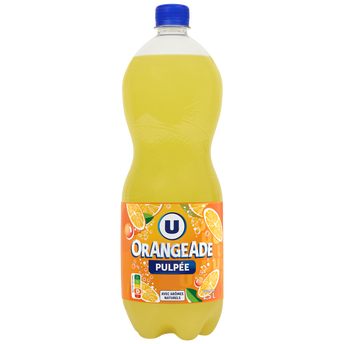 Image de U
Boisson gazéifiée au jus d'orange pulpé à base de concentré avec