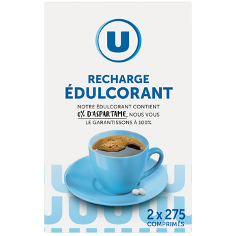 Image de U
Recharge édulcorant U, 2x275