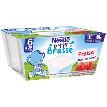 Image de Desserts lactés P'TIT BRASSE Fraise