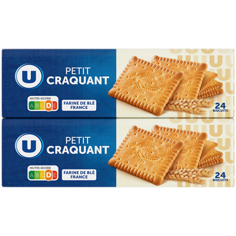 Image de U
Biscuit craquant  2 paquets de 150g
